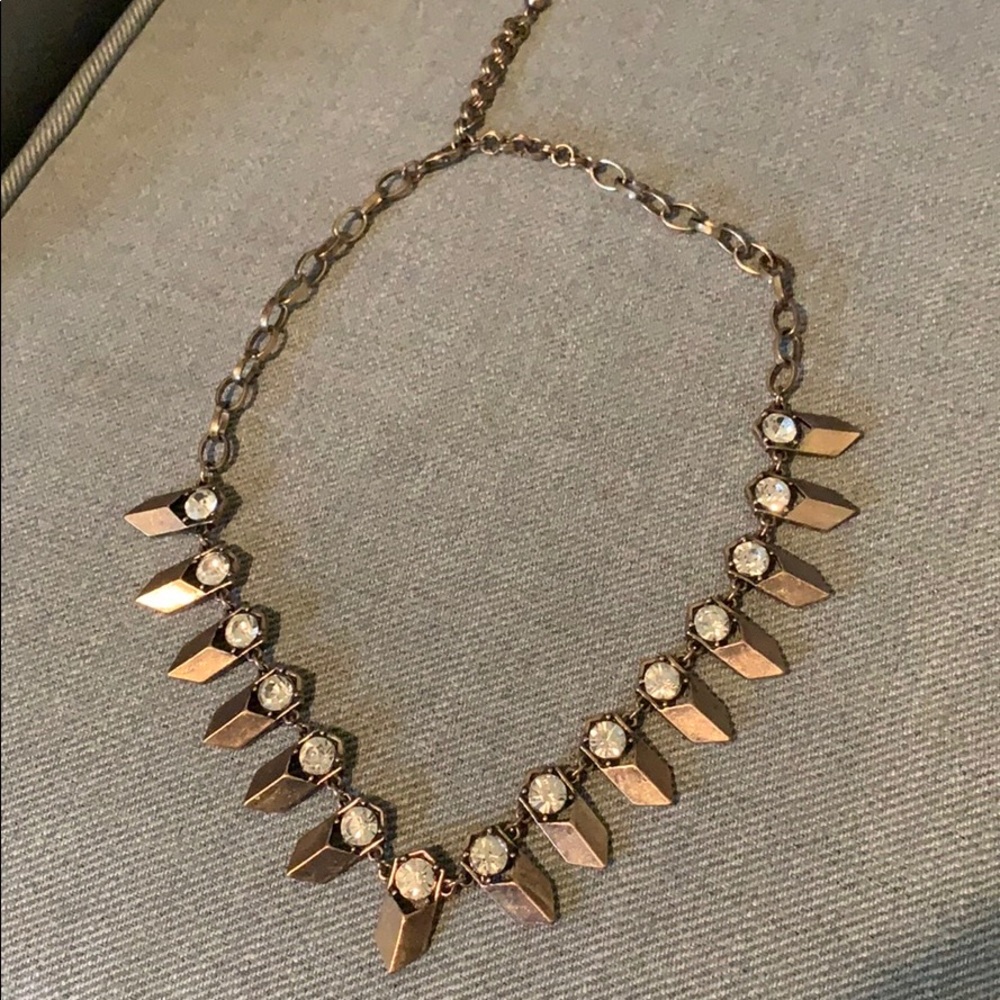 Vintage Inspired Bronze Toned Necklace